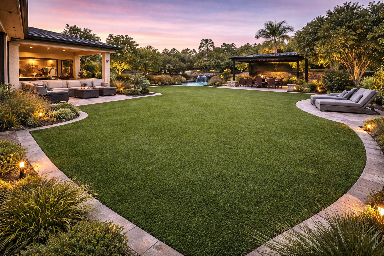 Premium artificial turf installation Agoura Hills Los Angeles backyard